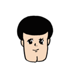 have many faces（個別スタンプ：9）