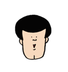 have many faces（個別スタンプ：13）