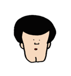 have many faces（個別スタンプ：14）