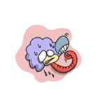 アフロむし（個別スタンプ：2）