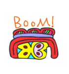 マヤ文字で英語スタンプ（個別スタンプ：10）