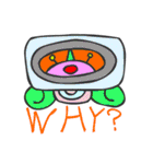 マヤ文字で英語スタンプ（個別スタンプ：11）