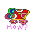 マヤ文字で英語スタンプ（個別スタンプ：13）