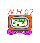 マヤ文字で英語スタンプ（個別スタンプ：16）