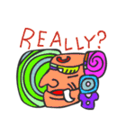 マヤ文字で英語スタンプ（個別スタンプ：20）