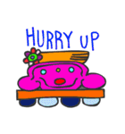 マヤ文字で英語スタンプ（個別スタンプ：22）