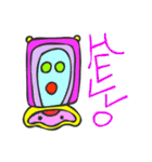 マヤ文字で英語スタンプ（個別スタンプ：23）