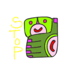 マヤ文字で英語スタンプ（個別スタンプ：34）