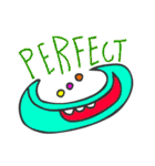 マヤ文字で英語スタンプ（個別スタンプ：36）