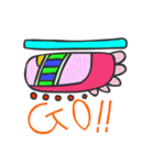 マヤ文字で英語スタンプ（個別スタンプ：39）