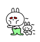 ラビピーとラビポー（個別スタンプ：40）