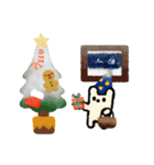 季節とイベントのしろうさスタンプ（個別スタンプ：16）