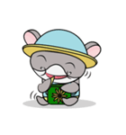 Hamster and Fish（個別スタンプ：37）