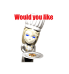 働く大人シリーズ-カリスマシェフ3D（個別スタンプ：25）