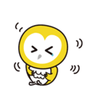 幸福の黄色いフクロウ ver2（個別スタンプ：17）