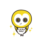 幸福の黄色いフクロウ ver2（個別スタンプ：23）
