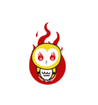 幸福の黄色いフクロウ ver2（個別スタンプ：35）