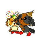 クリスマススタンプ（ペットばっかり）（個別スタンプ：12）