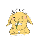 うさぎのきなこ♂（個別スタンプ：35）
