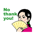 とりあえず英会話女子♪（個別スタンプ：3）