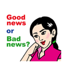 とりあえず英会話女子♪（個別スタンプ：4）