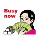 とりあえず英会話女子♪（個別スタンプ：31）