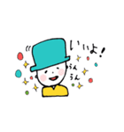 Spoonの男の子と女の子とネコ（個別スタンプ：5）