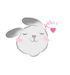 Mameow and Chaeuy The Rabbit（個別スタンプ：1）