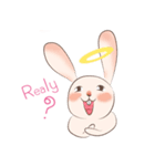 Mameow and Chaeuy The Rabbit（個別スタンプ：18）