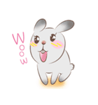 Mameow and Chaeuy The Rabbit（個別スタンプ：21）