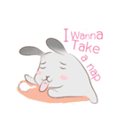 Mameow and Chaeuy The Rabbit（個別スタンプ：37）
