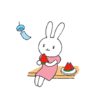 うさこバニラちゃんイベントスタンプ（個別スタンプ：23）