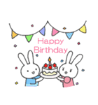 うさこバニラちゃんイベントスタンプ（個別スタンプ：39）