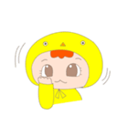 ピヨずきん（個別スタンプ：33）