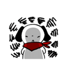 自制心のないイヌ（個別スタンプ：4）