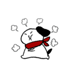 自制心のないイヌ（個別スタンプ：6）