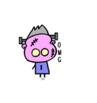 フランケンと親友（個別スタンプ：7）