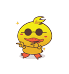 ディンディン、かわいいアヒル（個別スタンプ：22）