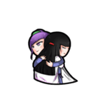 Purple and Grey Head (ChineseSwordman)（個別スタンプ：5）