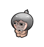 Purple and Grey Head (ChineseSwordman)（個別スタンプ：15）