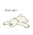 lazy lazy bear（個別スタンプ：26）