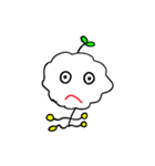 白雲君とお米君のスタンプです。（個別スタンプ：37）