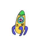 火星人留学中。（個別スタンプ：32）