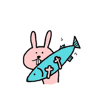 かわいい前歯のうさぎさん（個別スタンプ：33）