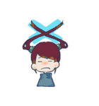 髪の毛ちゃん（個別スタンプ：16）