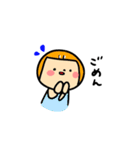 ゆみこちゃんスタンプ（個別スタンプ：8）