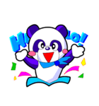 こみかるパンダ（喜怒哀楽）（個別スタンプ：10）
