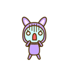 全身タイツうさぎ（個別スタンプ：14）