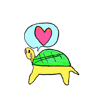 カメちゃん（個別スタンプ：4）