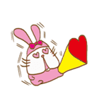 ベイビー・シェリー うさぎネコスタンプ（個別スタンプ：4）